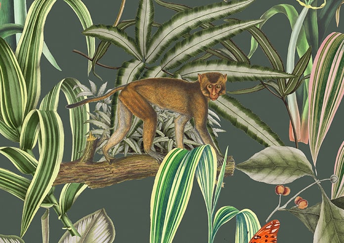 Barbados, Lush Green - Motorised Roman Blind - Image 7